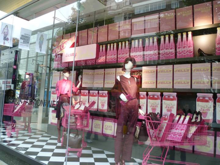 Debenhams display - credit VM Unleashed